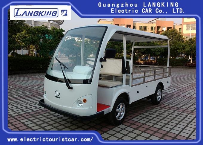 Fiberglaslichaam 48v/de Elektrische Minivrachtwagen van 4kw met de Capaciteit van de Dak900kg Lading 0