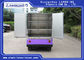 3kW Gedreven Battery-powered Carry Van With Enclosed de Ladingsdoos van gelijkstroom Motor/2 Karren van het Persoons Elektrische Nut leverancier