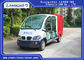 4/5 van de het Ijzerlading van de Zetels Elektrische Patrouillewagen van de de Dooscontainer Electric Cargo Van With Customized Afmeting leverancier