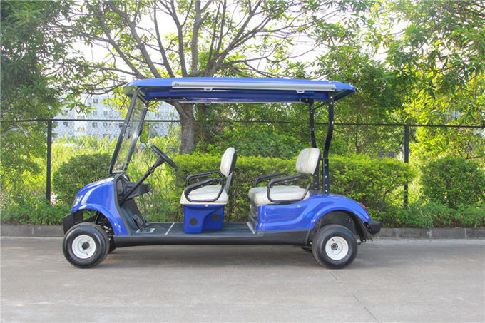 De mini 4 Karren met 4 wielen van het de Autogolf van de Persoons Elektrische Club met 48V Op batterijen 0